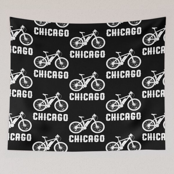 Item preview, Chicago Illinois E Bike Windy City Bicycle Souvenir Gift designed and sold by EstherDoyle.