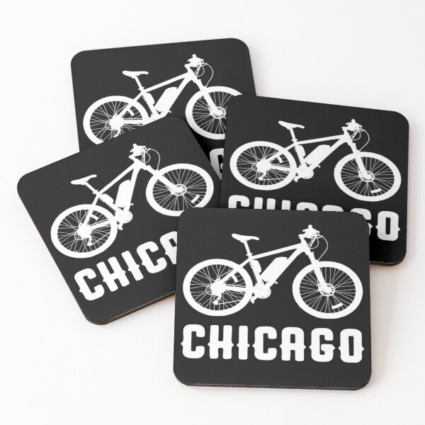 Item preview, Chicago Illinois E Bike Windy City Bicycle Souvenir Gift designed and sold by EstherDoyle.