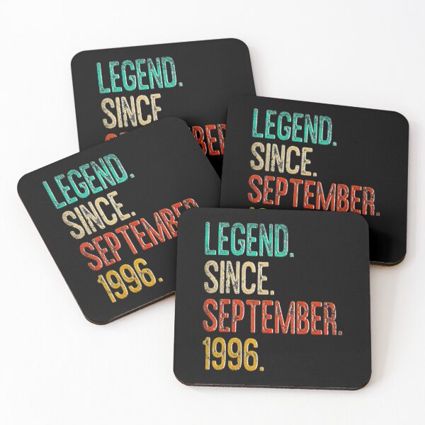 Aperçu de l'œuvre 27e anniversaire vintage rétro septembre 1996 cadeau 27 ans créée et vendue par BargerStore.