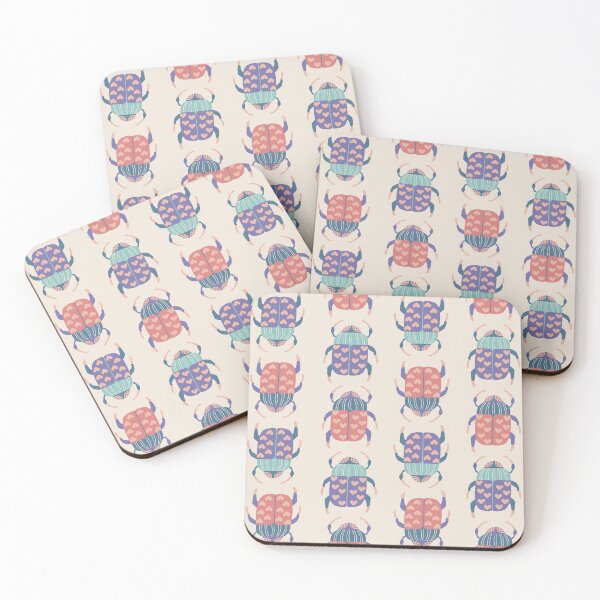 Item preview, Love Bugs - Beetles designed and sold by latheandquill.
