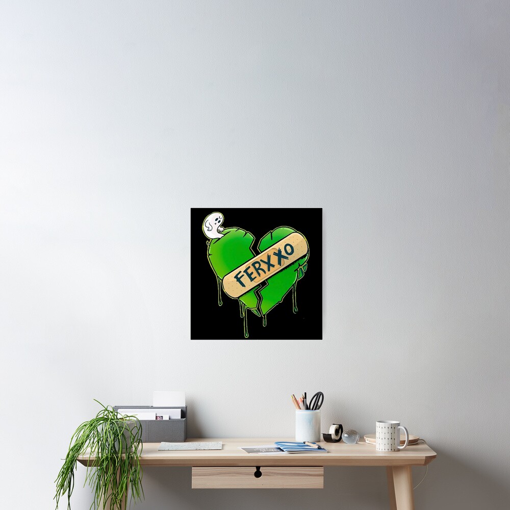 Broken Heart El Ferxxo Sticker Animated Feid Happy Birthday Ferxxo Poster For Sale By