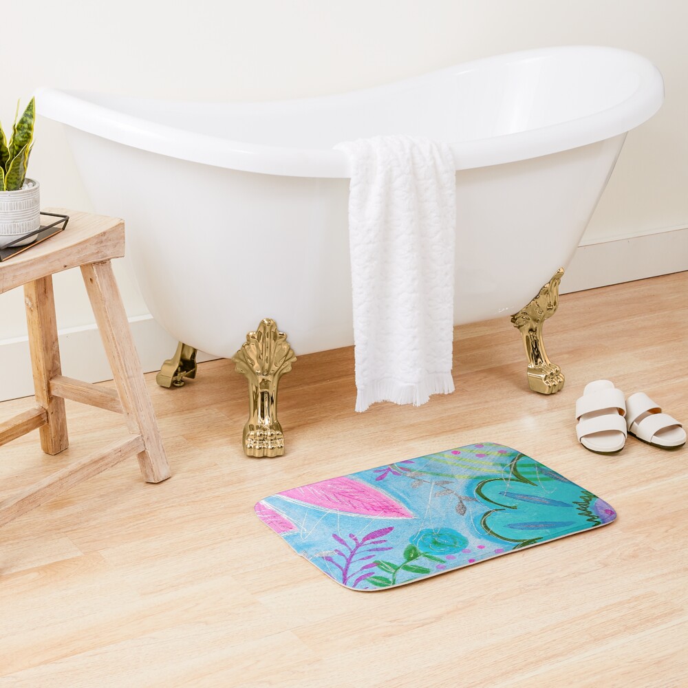 Item preview, Bath Mat designed and sold by CrushArtColor.