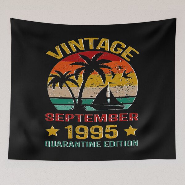 Item preview, 28th Birthday Vintage September 1995 Quarantine Edition Tee Gift Love designed and sold by BargerStore.