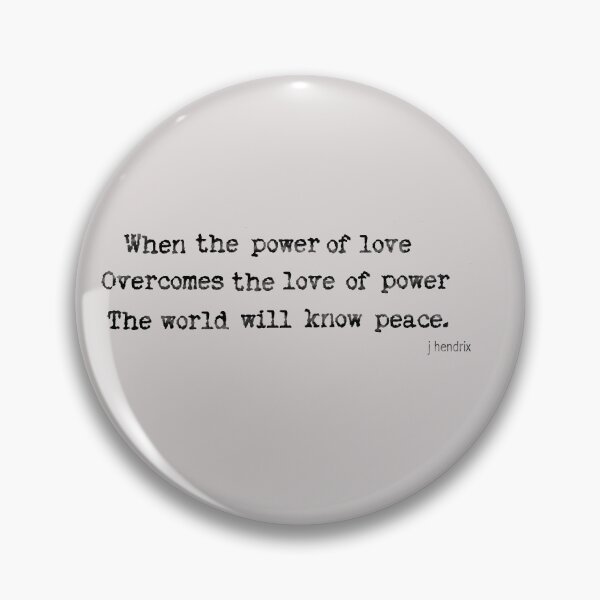 Item preview, When the power of love overcomes the love of power designed and sold by Lyngianni.