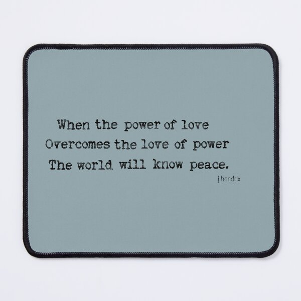 Item preview, When the power of love overcomes the love of power designed and sold by Lyngianni.