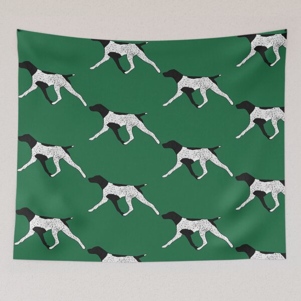 Item preview, Black Roan German shorthair pointer strutting  designed and sold by Horsequeenozie.
