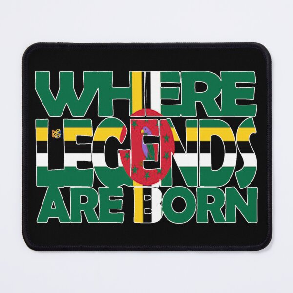 Item preview, Dominica Flag | Where Legends Are Born | Dominicans designed and sold by Soca-Mode.