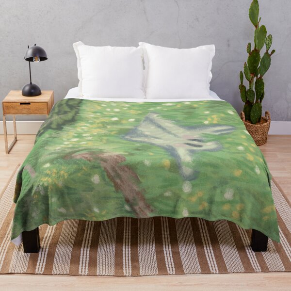 Item preview, Ghostie Lying in a Field of Wildflowers designed and sold by Danielle Seay.
