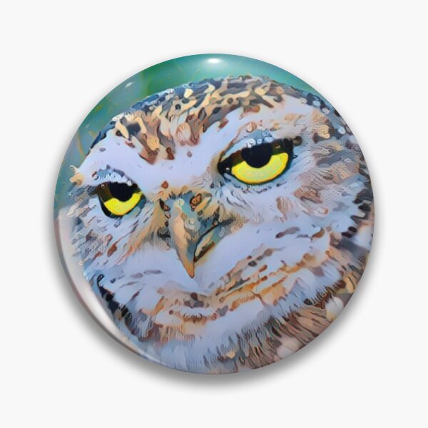 Item preview, Dozy Owl Art Portrait - For a nature lover, for an owl lover, decorating owl art print. designed and sold by Wentoo.