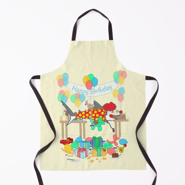 Item preview, The Birthday Party Clown Shark designed and sold by nickv47.