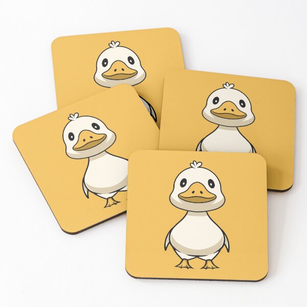 Item preview, Cute Smiling Duck designed and sold by cubbone.