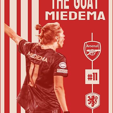 Vivianne Miedema Arsenal 11 Jersey Tote Bag for Sale by Hevding