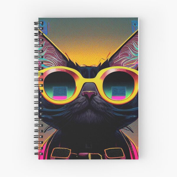 Item preview, Cyberpunk kitty 2 designed and sold by FreWil2Art.