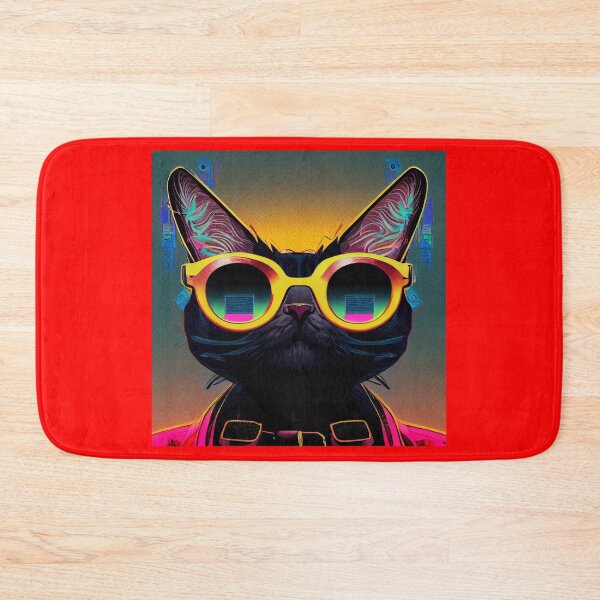 Item preview, Cyberpunk kitty 2 designed and sold by FreWil2Art.