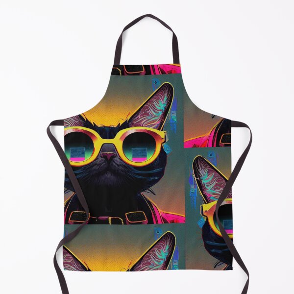Item preview, Cyberpunk kitty 2 designed and sold by FreWil2Art.
