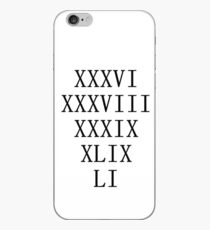 Patriots 5 Titles iPhone Case