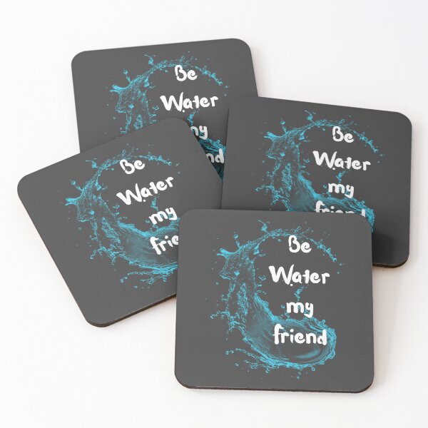 Item preview, Be water my friend designed and sold by Pietro Bari.