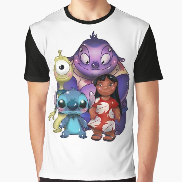 Disney Lilo & Stitch Jumba & Pleakley Poster T-Shirt copy pn - Inspire  Uplift