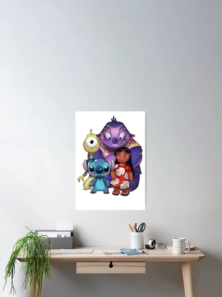 Lilo and Stitch - Jumba Premium Art Print - 11 x 14 – Inspire Through Art