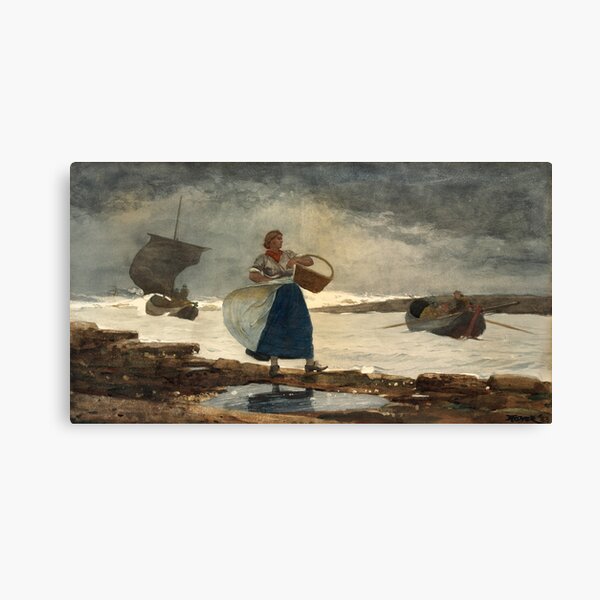 Item preview, Inside the Bar by Winslow Homer, 1883 designed and sold by Vintage Wall Art.