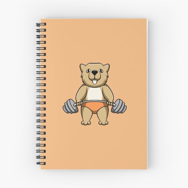 Item preview, Cute Otter Workout designed and sold by cubbone.