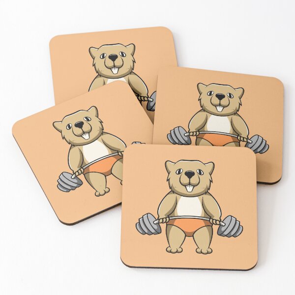 Item preview, Cute Otter Workout designed and sold by cubbone.
