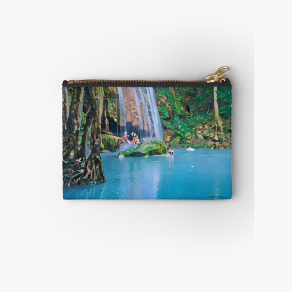 Item preview, Romantic Waterfall Art Print - For a nature lover, decorating art print. designed and sold by Wentoo.