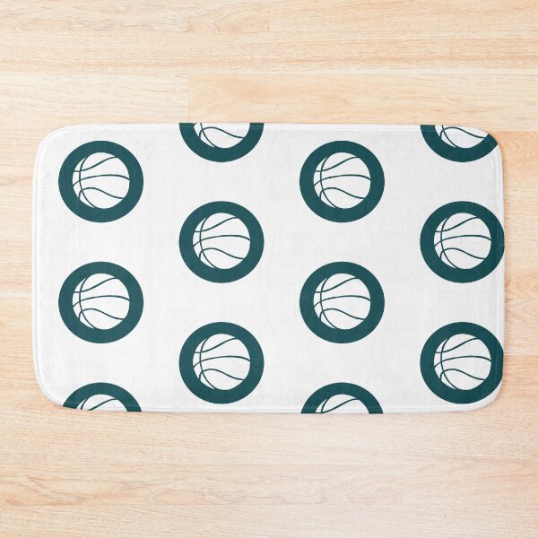 Item preview, green basketball silhouette designed and sold by VictoriaSellers.