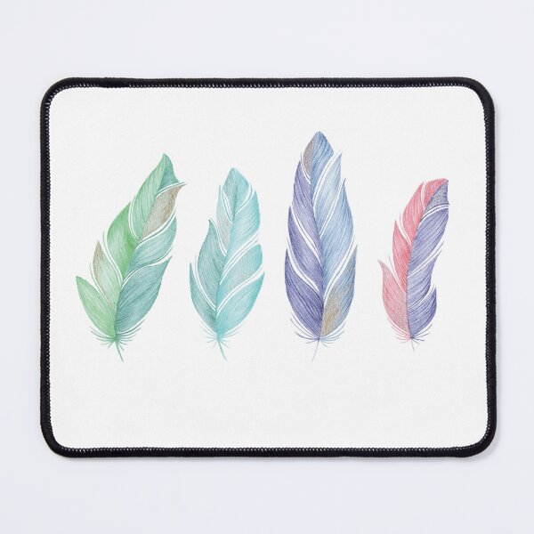 Item preview, soft multi coloured feathers designed and sold by Rach-h-Designs.
