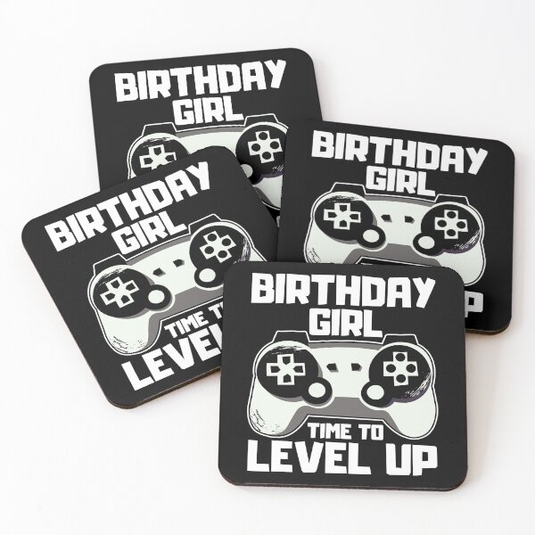Item preview, Birthday Girl Time to Level Up designed and sold by FNStuff.