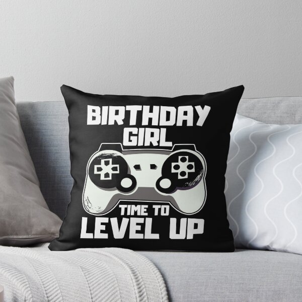 Item preview, Birthday Girl Time to Level Up designed and sold by FNStuff.