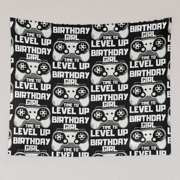 Item preview, Birthday Girl Time to Level Up designed and sold by FNStuff.