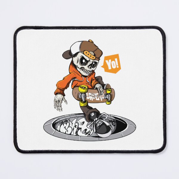 Item preview, Skateboarding Skeleton Shirt, Thrashermagazine, The Berrics designed and sold by Skateboard-Art.