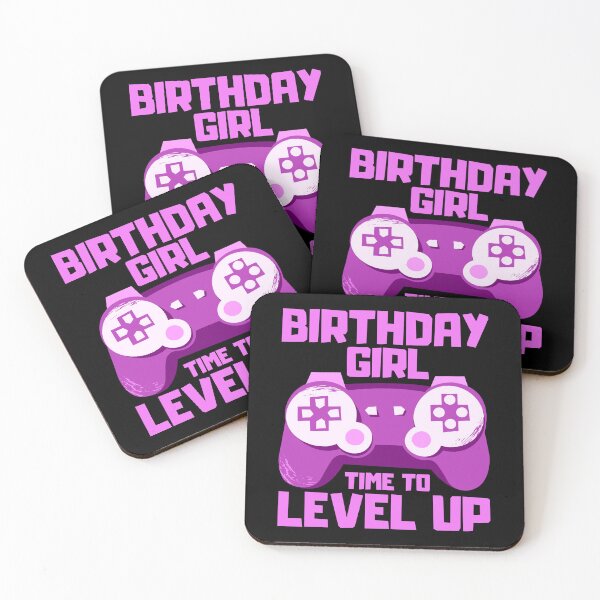 Item preview, Birthday Girl Time to Level Up designed and sold by FNStuff.