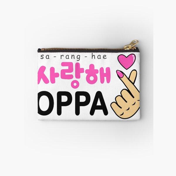 Artikelvorschau, Ich liebe dich Oppa Herzschild entworfen und verkauft von mistergoodiez.