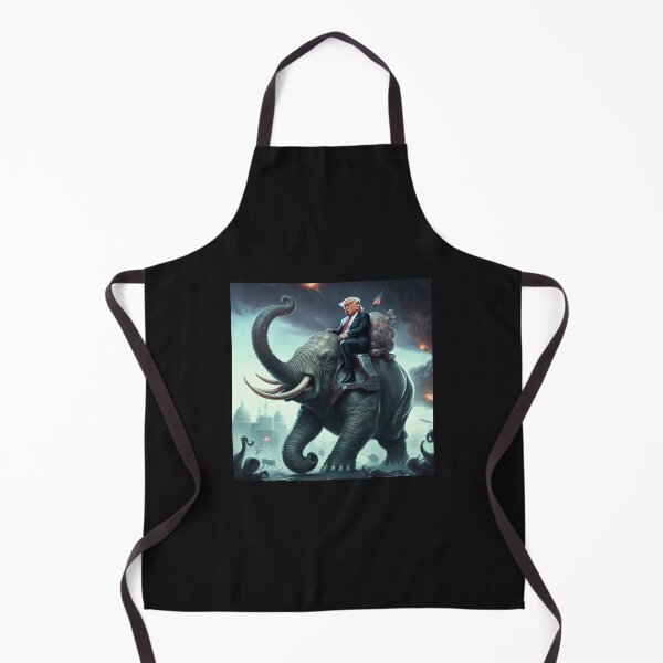 Item preview, Donald Trump montando elefante republicano divertido meme designed and sold by ARTeez⭐️⭐️⭐️⭐️⭐️.