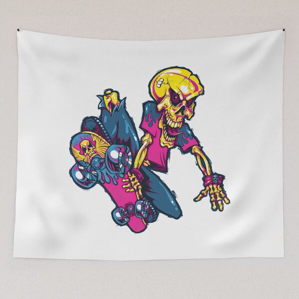 Item preview, Skateboarding Skeleton Shirt, Thrashermagazine, The Berrics designed and sold by Skateboard-Art.