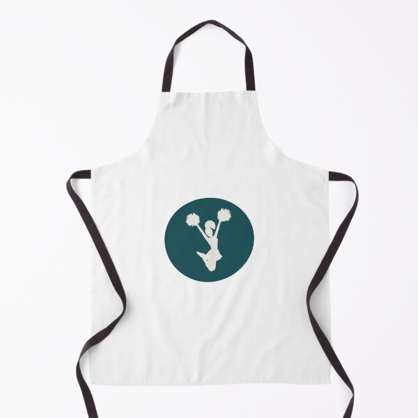 Item preview, green cheerleader silhouette designed and sold by VictoriaSellers.