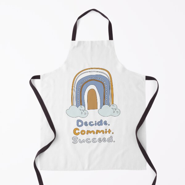 Item preview, Decide, commit, succeed colorful boho rainbow designed and sold by Awesome 4 all.