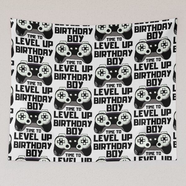 Item preview, Birthday Boy Time to Level Up designed and sold by FNStuff.