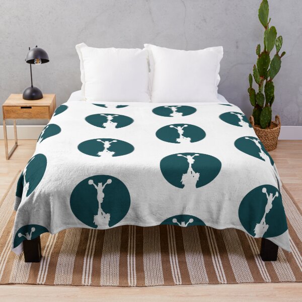 Item preview, green cheerleading silhouette designed and sold by VictoriaSellers.