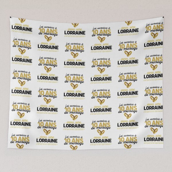 Item preview, 10 year wedding anniversary gift for men from Lorraine designed and sold by RomualdGR.
