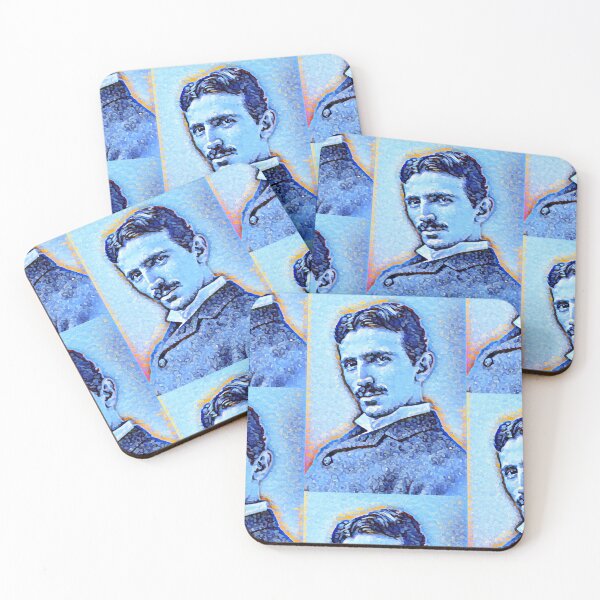 Item preview, Nikola Tesla Portrait | Nikola Tesla Wall Art  designed and sold by Suyogsonar25.