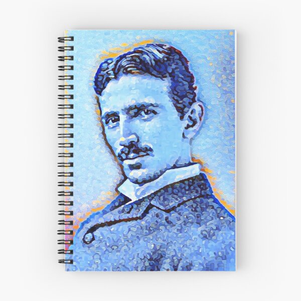 Item preview, Nikola Tesla Portrait | Nikola Tesla Wall Art  designed and sold by Suyogsonar25.
