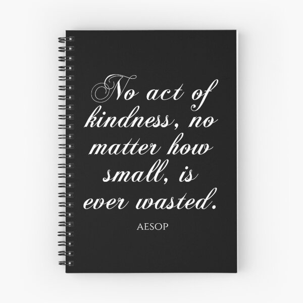 Item preview, No Act Of Kindness No Matter How Small Is Ever Wasted - Aesop designed and sold by PhiloJourney.