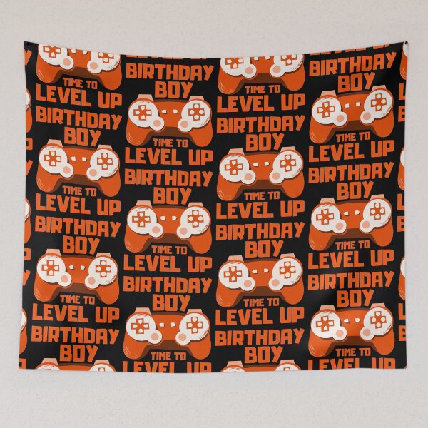 Item preview, Birthday Boy Time to Level Up designed and sold by FNStuff.