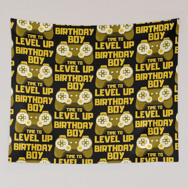 Item preview, Birthday Boy Time to Level Up designed and sold by FNStuff.