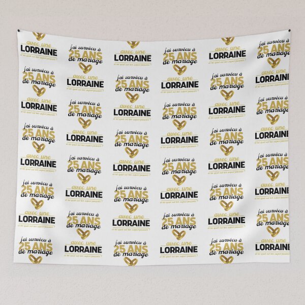 Item preview, 25th wedding anniversary men's gift from Lorraine designed and sold by RomualdGR.