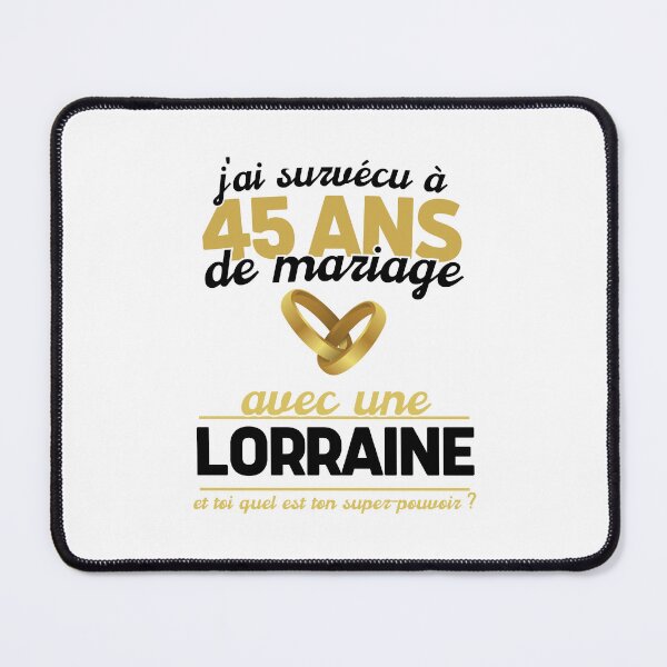 Item preview, 45th wedding anniversary gift for men from Lorraine designed and sold by RomualdGR.