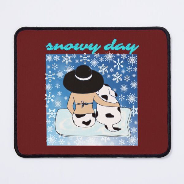 Item preview, chillin with my doggie on a snowy day Active  designed and sold by HobbyTees0201.